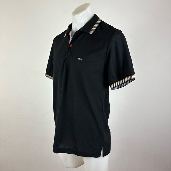 Hugo Boss Interesting Design Polo Shirt Size XL - Picture 5 of 10